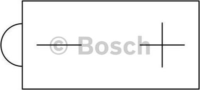 BOSCH 0092M40150 - Стартерная аккумуляторная батарея, АКБ autospares.lv