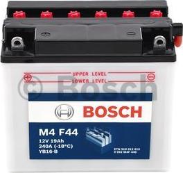 BOSCH 0 092 M4F 440 - Стартерная аккумуляторная батарея, АКБ autospares.lv