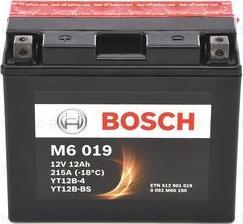 BOSCH 0 092 M60 190 - Стартерная аккумуляторная батарея, АКБ autospares.lv