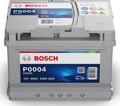 BOSCH 0 092 P00 040 - Стартерная аккумуляторная батарея, АКБ autospares.lv