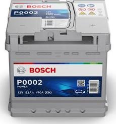 BOSCH 0 092 P00 020 - Стартерная аккумуляторная батарея, АКБ autospares.lv