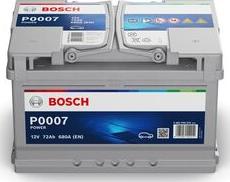 BOSCH 0 092 P00 070 - Стартерная аккумуляторная батарея, АКБ autospares.lv