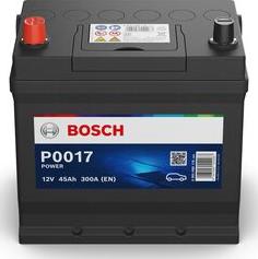 BOSCH 0 092 P00 170 - Стартерная аккумуляторная батарея, АКБ autospares.lv