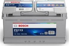 BOSCH 0 092 P01 130 - Стартерная аккумуляторная батарея, АКБ autospares.lv