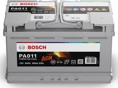 BOSCH 0 092 PA0 110 - Стартерная аккумуляторная батарея, АКБ autospares.lv