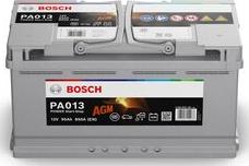 BOSCH 0 092 PA0 130 - Стартерная аккумуляторная батарея, АКБ autospares.lv