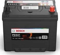 BOSCH 0 092 PE0 410 - Стартерная аккумуляторная батарея, АКБ autospares.lv