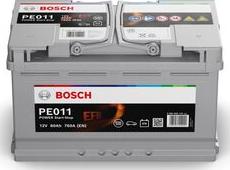 BOSCH 0 092 PE0 110 - Стартерная аккумуляторная батарея, АКБ autospares.lv