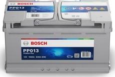 BOSCH 0 092 PP0 130 - Стартерная аккумуляторная батарея, АКБ autospares.lv