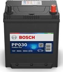 BOSCH 0 092 PP0 300 - Стартерная аккумуляторная батарея, АКБ autospares.lv