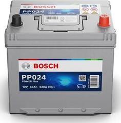 BOSCH 0 092 PP0 240 - Стартерная аккумуляторная батарея, АКБ autospares.lv