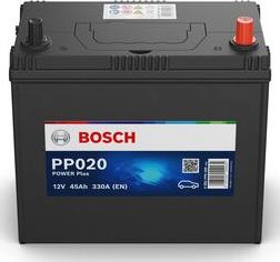 BOSCH 0 092 PP0 200 - Стартерная аккумуляторная батарея, АКБ autospares.lv