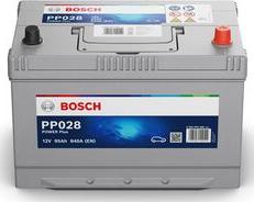BOSCH 0 092 PP0 280 - Стартерная аккумуляторная батарея, АКБ autospares.lv