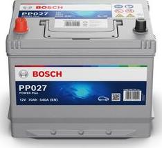 BOSCH 0 092 PP0 270 - Стартерная аккумуляторная батарея, АКБ autospares.lv