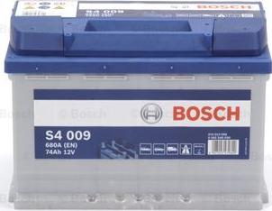 BOSCH 0 092 S40 090 - Стартерная аккумуляторная батарея, АКБ autospares.lv
