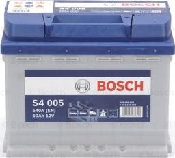BOSCH 0 092 S40 050 - Стартерная аккумуляторная батарея, АКБ autospares.lv