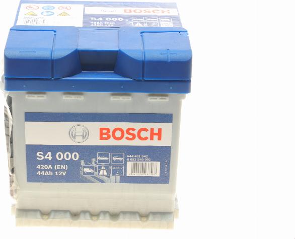 BOSCH 0 092 S40 001 - Стартерная аккумуляторная батарея, АКБ autospares.lv