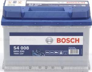 BOSCH 0 092 S40 080 - Стартерная аккумуляторная батарея, АКБ autospares.lv