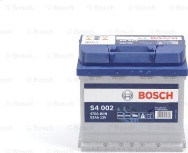 BOSCH 0 092 S40 020 - Стартерная аккумуляторная батарея, АКБ autospares.lv