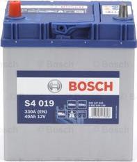 BOSCH 0 092 S40 190 - Стартерная аккумуляторная батарея, АКБ autospares.lv