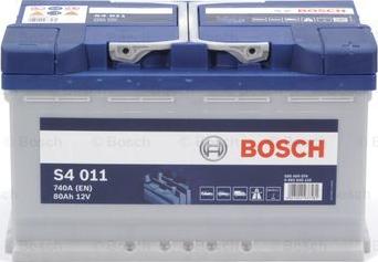 BOSCH 0 092 S40 110 - Стартерная аккумуляторная батарея, АКБ autospares.lv