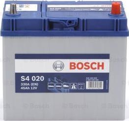BOSCH 0 092 S40 200 - Стартерная аккумуляторная батарея, АКБ autospares.lv