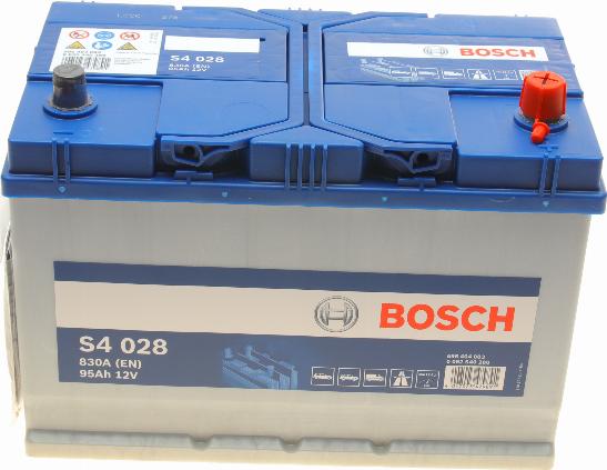 BOSCH 0 092 S40 280 - Стартерная аккумуляторная батарея, АКБ autospares.lv