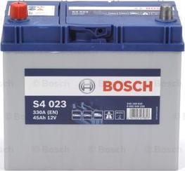 BOSCH 0 092 S40 230 - Стартерная аккумуляторная батарея, АКБ autospares.lv