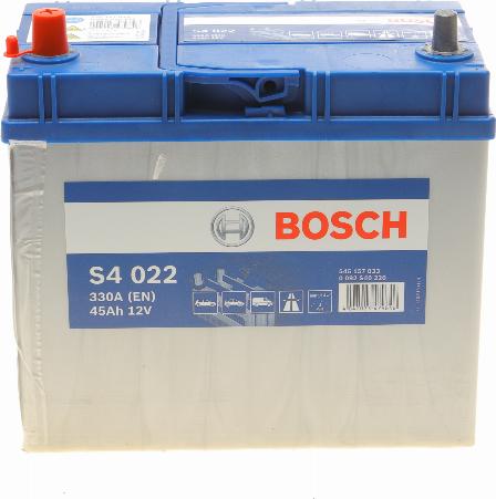 BOSCH 0 092 S40 220 - Стартерная аккумуляторная батарея, АКБ autospares.lv