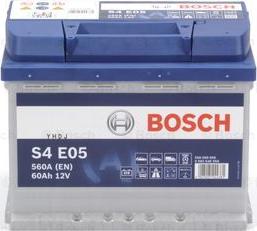 BOSCH 0 092 S4E 050 - Стартерная аккумуляторная батарея, АКБ autospares.lv