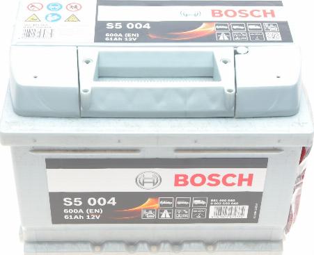 BOSCH 0 092 S50 040 - Стартерная аккумуляторная батарея, АКБ autospares.lv