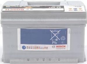 BOSCH 0 092 S50 070 - Стартерная аккумуляторная батарея, АКБ autospares.lv