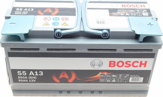 BOSCH 0 092 S5A 130 - Стартерная аккумуляторная батарея, АКБ autospares.lv