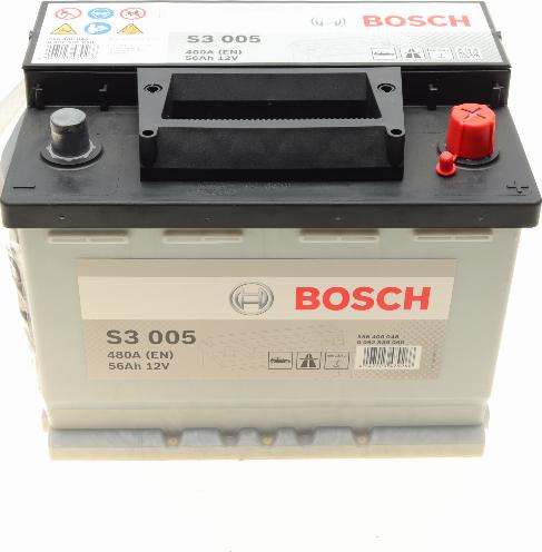 BOSCH 0 092 S30 050 - Стартерная аккумуляторная батарея, АКБ autospares.lv