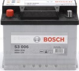 BOSCH 0 092 S30 060 - Стартерная аккумуляторная батарея, АКБ autospares.lv