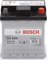 BOSCH 0 092 S30 000 - Стартерная аккумуляторная батарея, АКБ autospares.lv