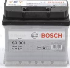BOSCH 0 092 S30 010 - Стартерная аккумуляторная батарея, АКБ autospares.lv