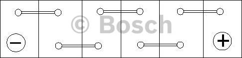 BOSCH 0 092 S4E 080 - Стартерная аккумуляторная батарея, АКБ autospares.lv