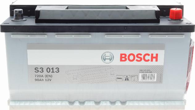 BOSCH 0 092 S30 130 - Стартерная аккумуляторная батарея, АКБ autospares.lv