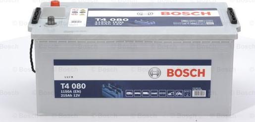 BOSCH 0 092 T40 800 - Стартерная аккумуляторная батарея, АКБ autospares.lv