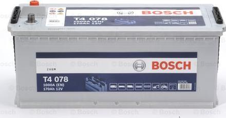 BOSCH 0 092 T40 780 - Стартерная аккумуляторная батарея, АКБ autospares.lv