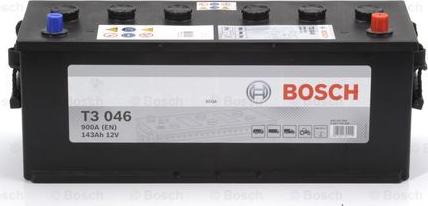 BOSCH 0 092 T30 460 - Стартерная аккумуляторная батарея, АКБ autospares.lv