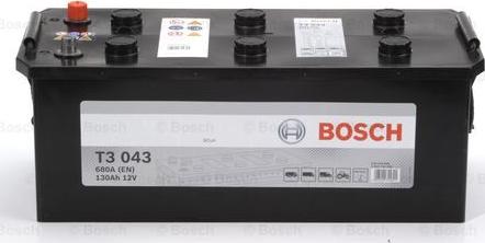 BOSCH 0 092 T30 430 - Стартерная аккумуляторная батарея, АКБ autospares.lv