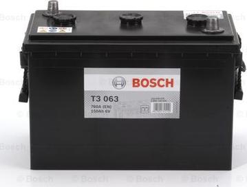 BOSCH 0 092 T30 630 - Стартерная аккумуляторная батарея, АКБ autospares.lv