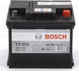 BOSCH 0 092 T30 010 - Стартерная аккумуляторная батарея, АКБ autospares.lv