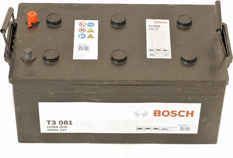 BOSCH 0 092 T30 810 - Стартерная аккумуляторная батарея, АКБ autospares.lv