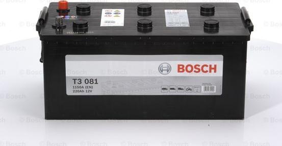 BOSCH 0 092 T30 810 - Стартерная аккумуляторная батарея, АКБ autospares.lv