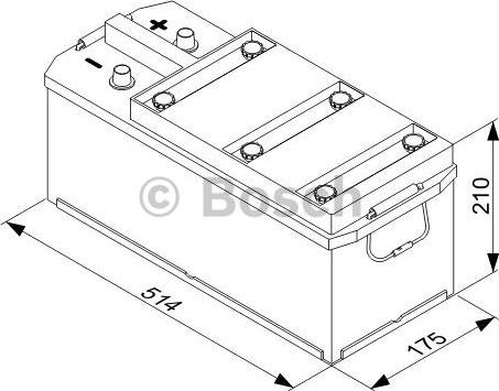 BOSCH 0 092 T30 380 - Стартерная аккумуляторная батарея, АКБ autospares.lv