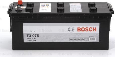BOSCH 0 092 T30 750 - Стартерная аккумуляторная батарея, АКБ autospares.lv