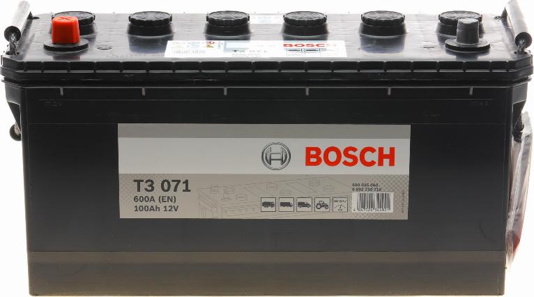 BOSCH 0 092 T30 710 - Стартерная аккумуляторная батарея, АКБ autospares.lv